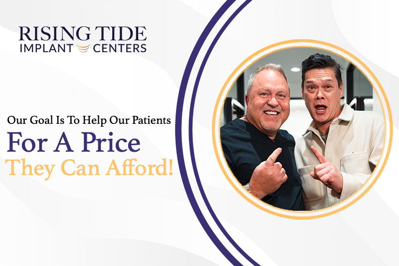 Our Goal Is To Help Our Patients, For A Price They Can Afford!
